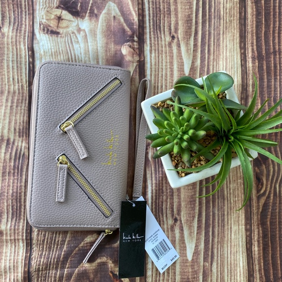 Nicole Miller  Wallet/Wristlet Color; Mashroom - Picture 3 of 6